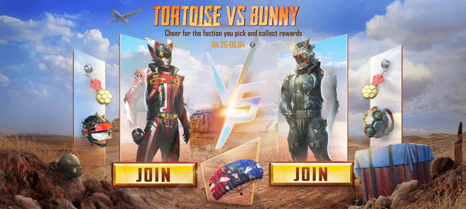 Event Tortoise Vs Bunny Berlangsung Di PUBG Mobile