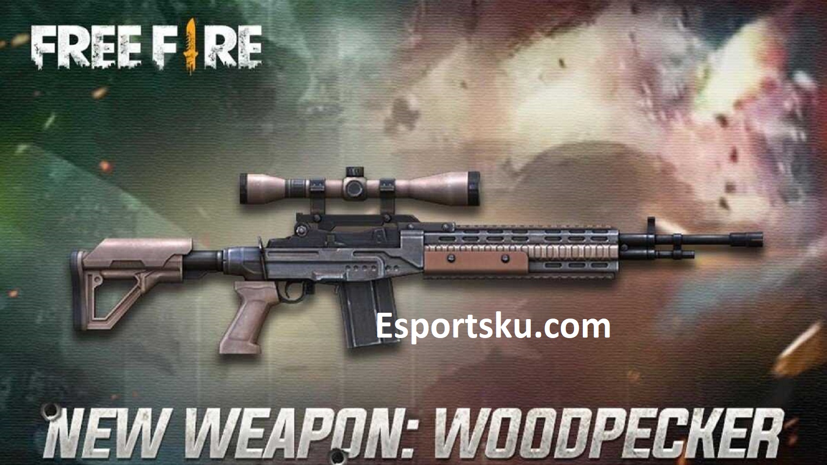 8 Fakta Menarik Senjata Woodpecker Terkuat Free Fire (FF)