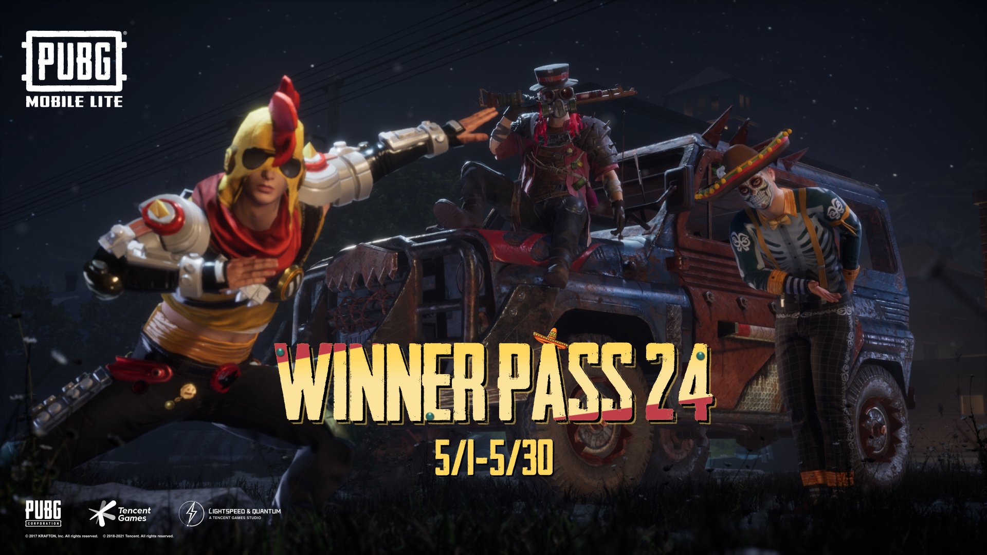 pubg mobile lite winner pass 24