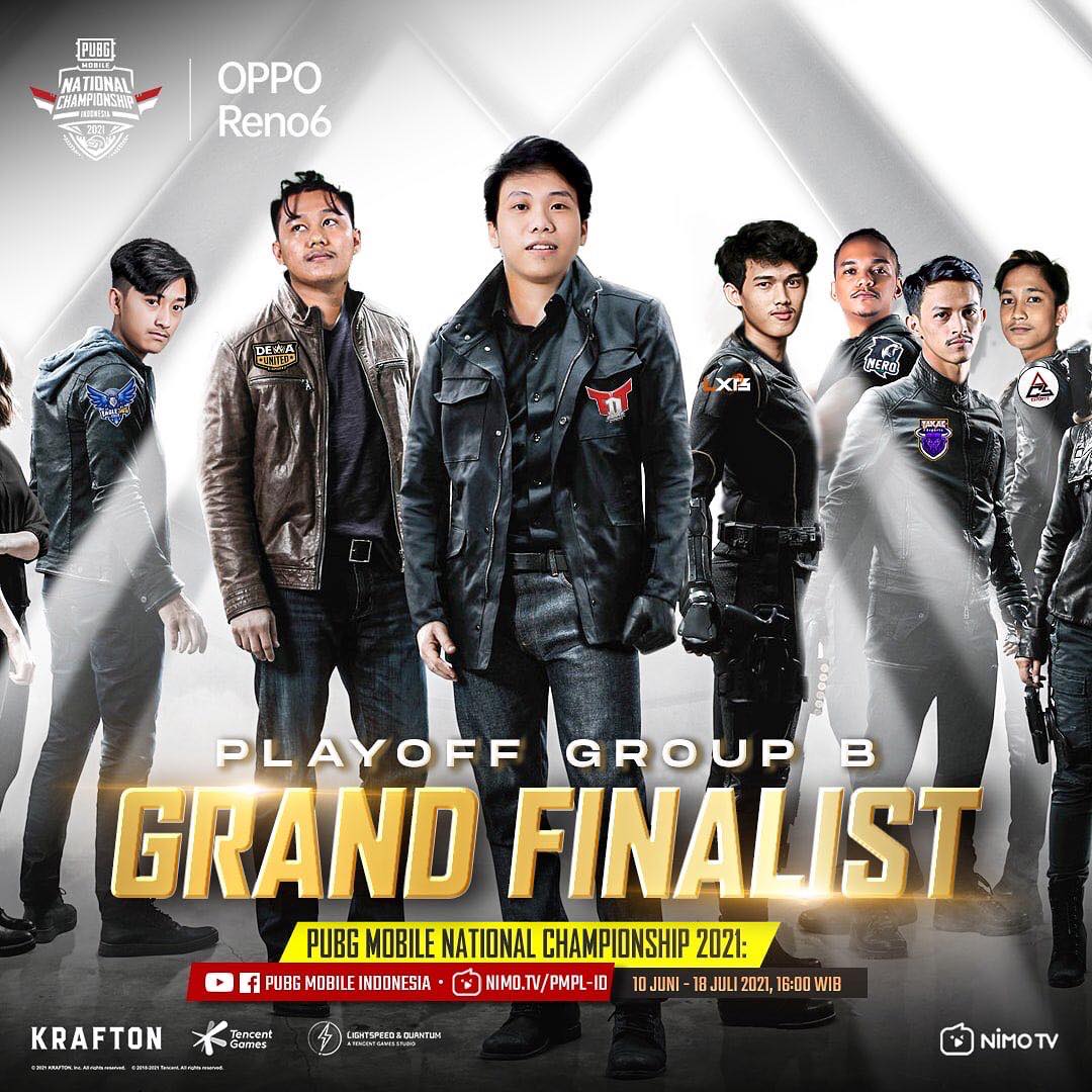 7 Tim Playoff Grup B yang Lolos ke Babak Final PMNC 2021
