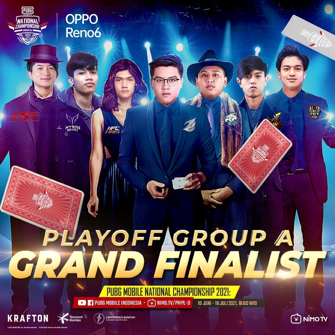 Overall Ranking Playoff PMNC 2021 Day 2 (2 Juli 2021