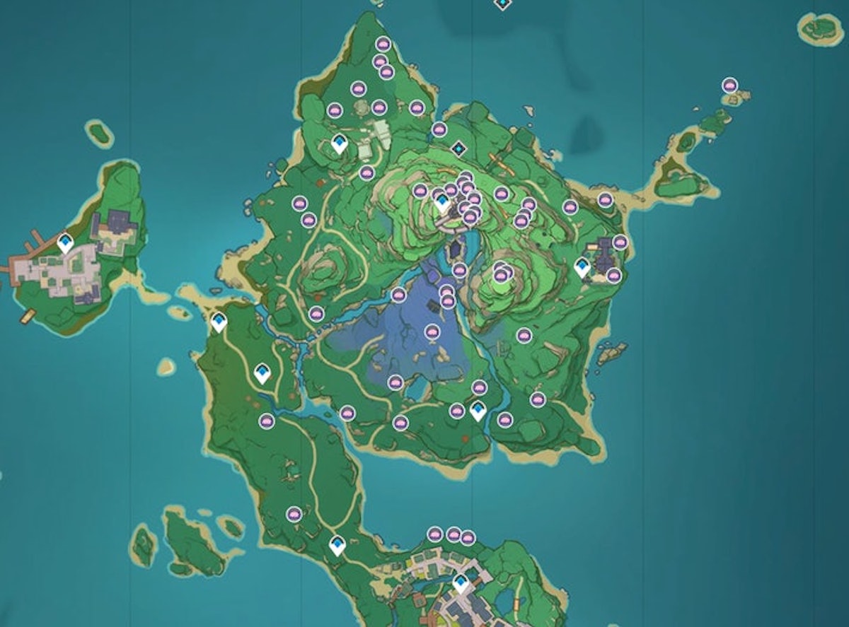 74 Lokasi Sakura Bloom Genshin Impact