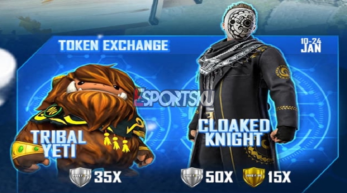 Cara Mendapatkan Bundle Cloaked Knight Free Fire (FF)