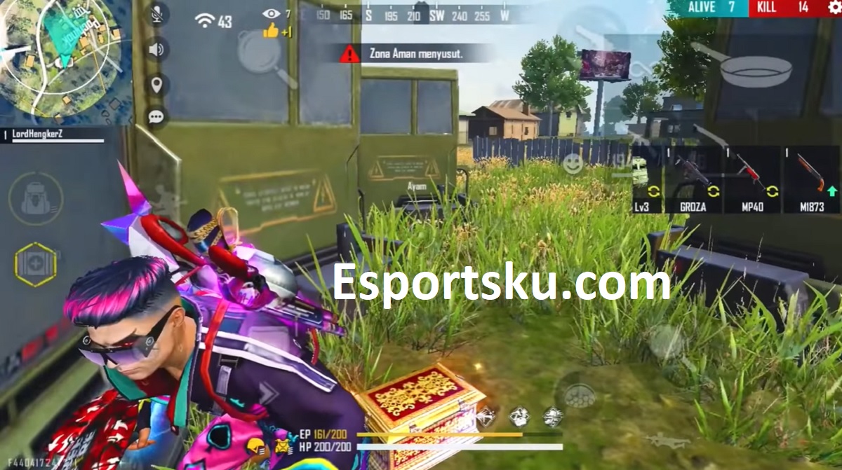 5 Tips Bertahan Di Lingkaran Terakhir Free Fire (FF)