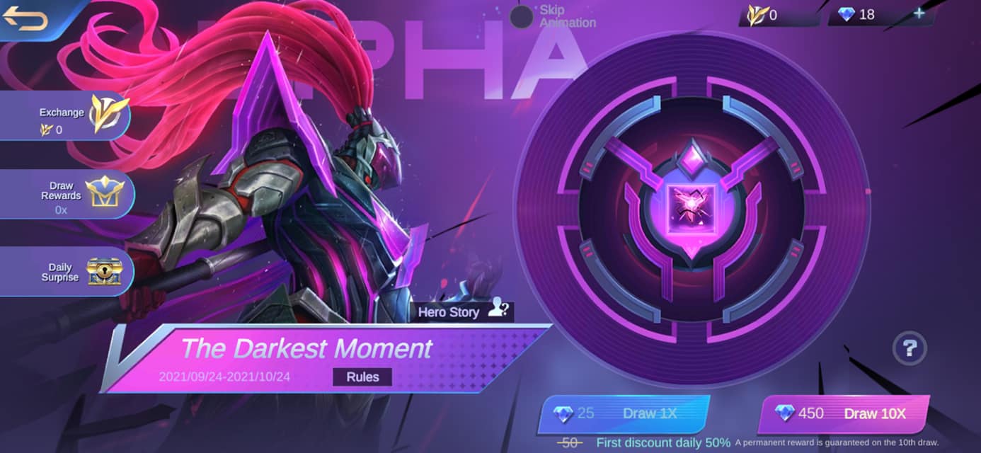Harga Skin Abyss Alpha General Void