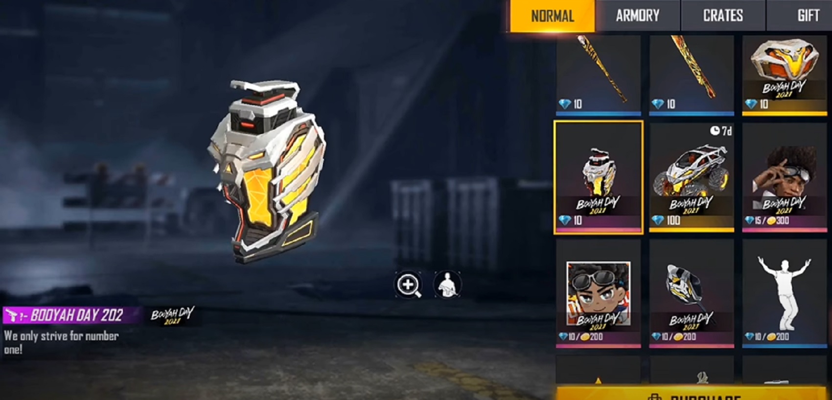 Bocoran Grenade Booyah Day 2021 Free Fire (FF)