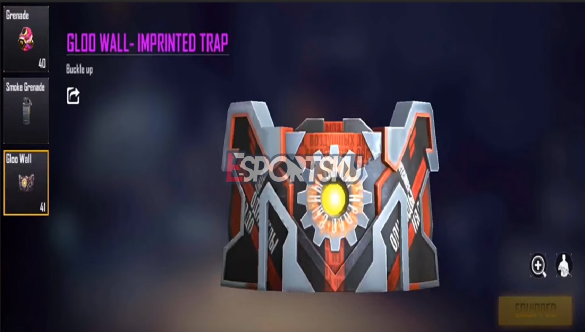 Cara Dapatkan Gloo Wall Imprinted Trap Free Fire (FF)
