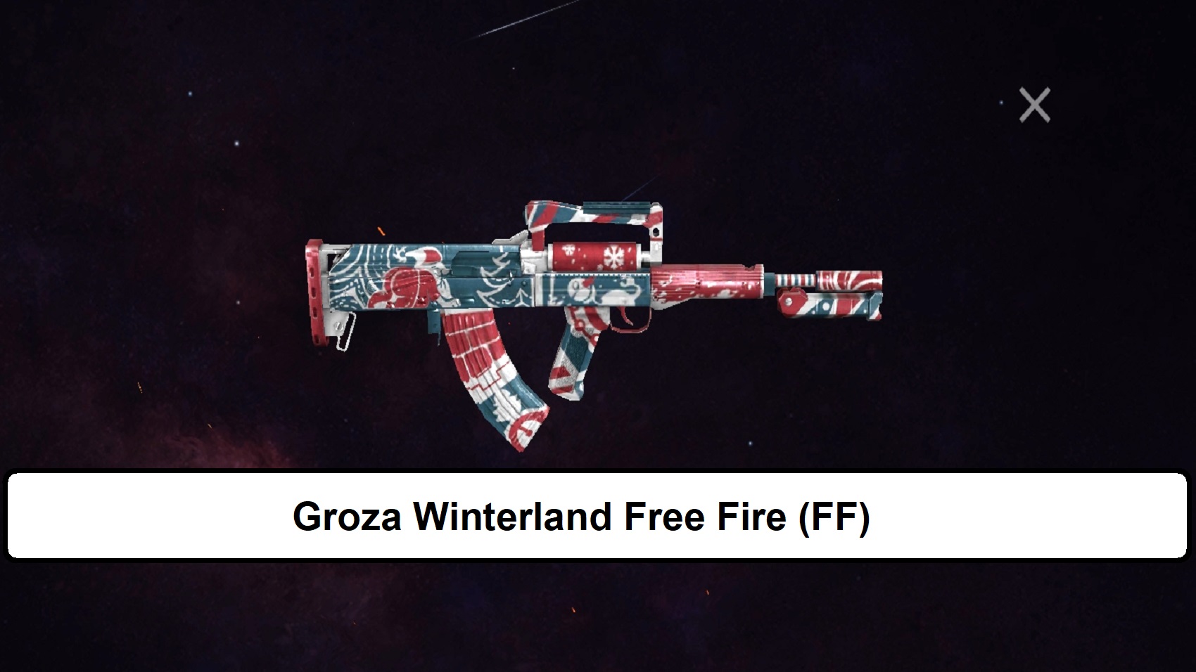 Groza Winterland Free Fire (FF), Terbaru!