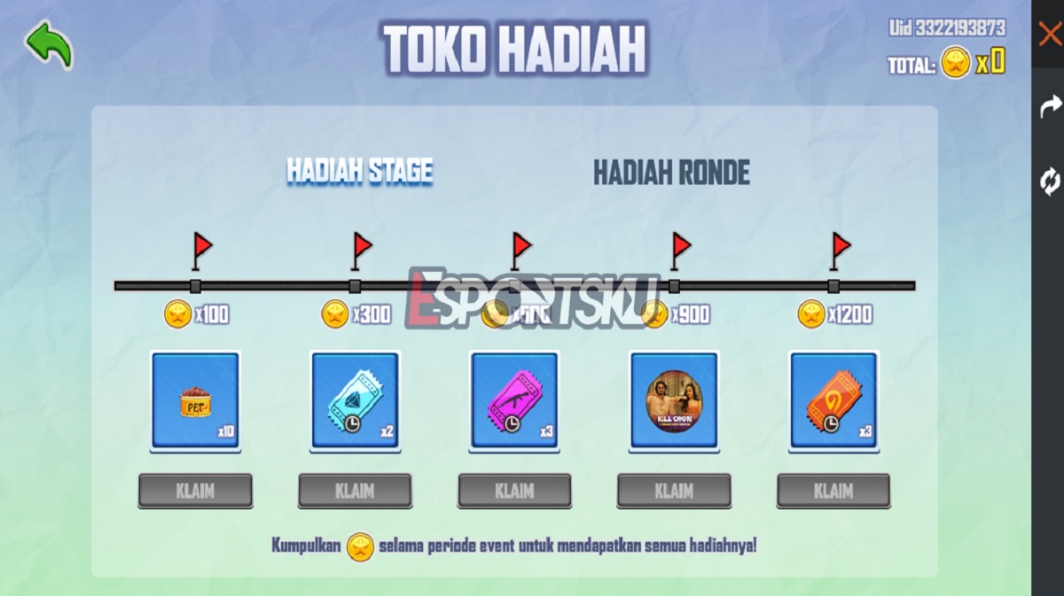 Cara Mendapatkan Lobby Music Kill Chori Free Fire (FF)