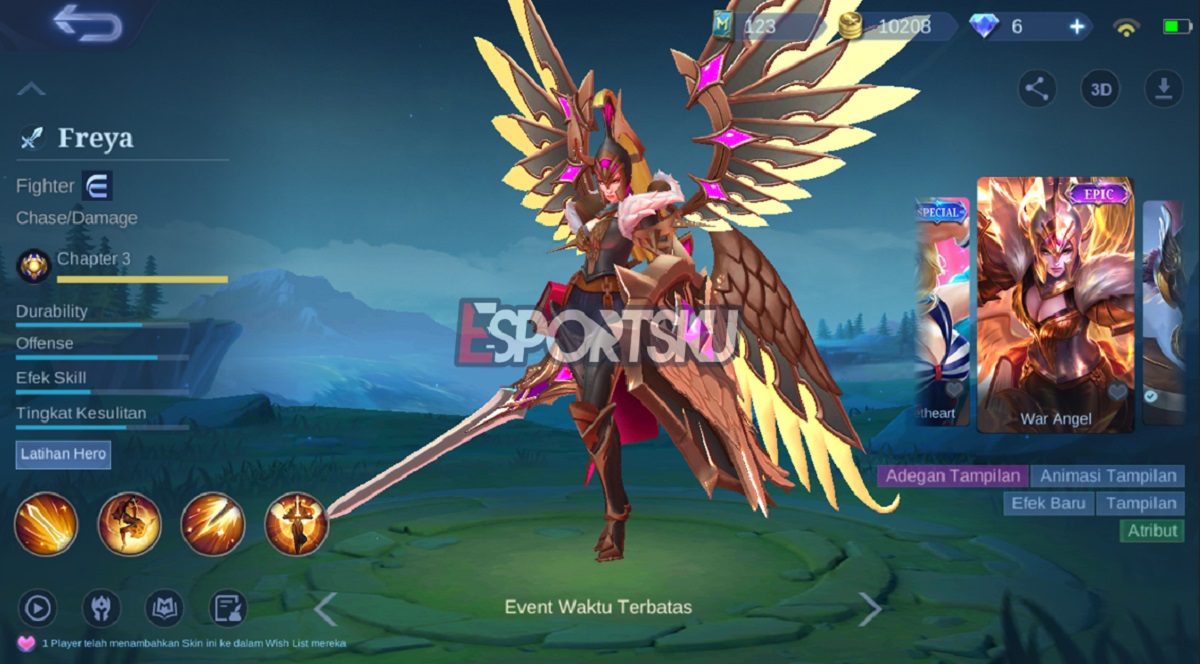 The Most Expensive Freya Skin in Mobile Legends (ML)