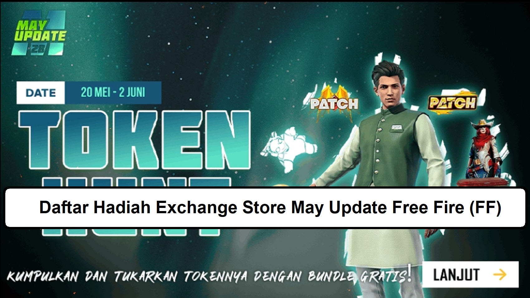 Daftar Hadiah Exchange Store May Update Free Fire (FF)