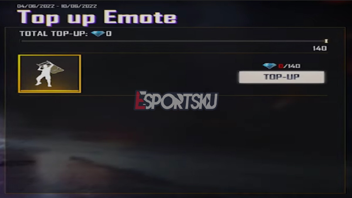 Cara Dapatkan Emote Sit Down Free Fire (FF)