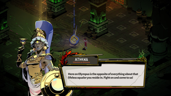 Athena, Dewi Pengetahuan Game Hades