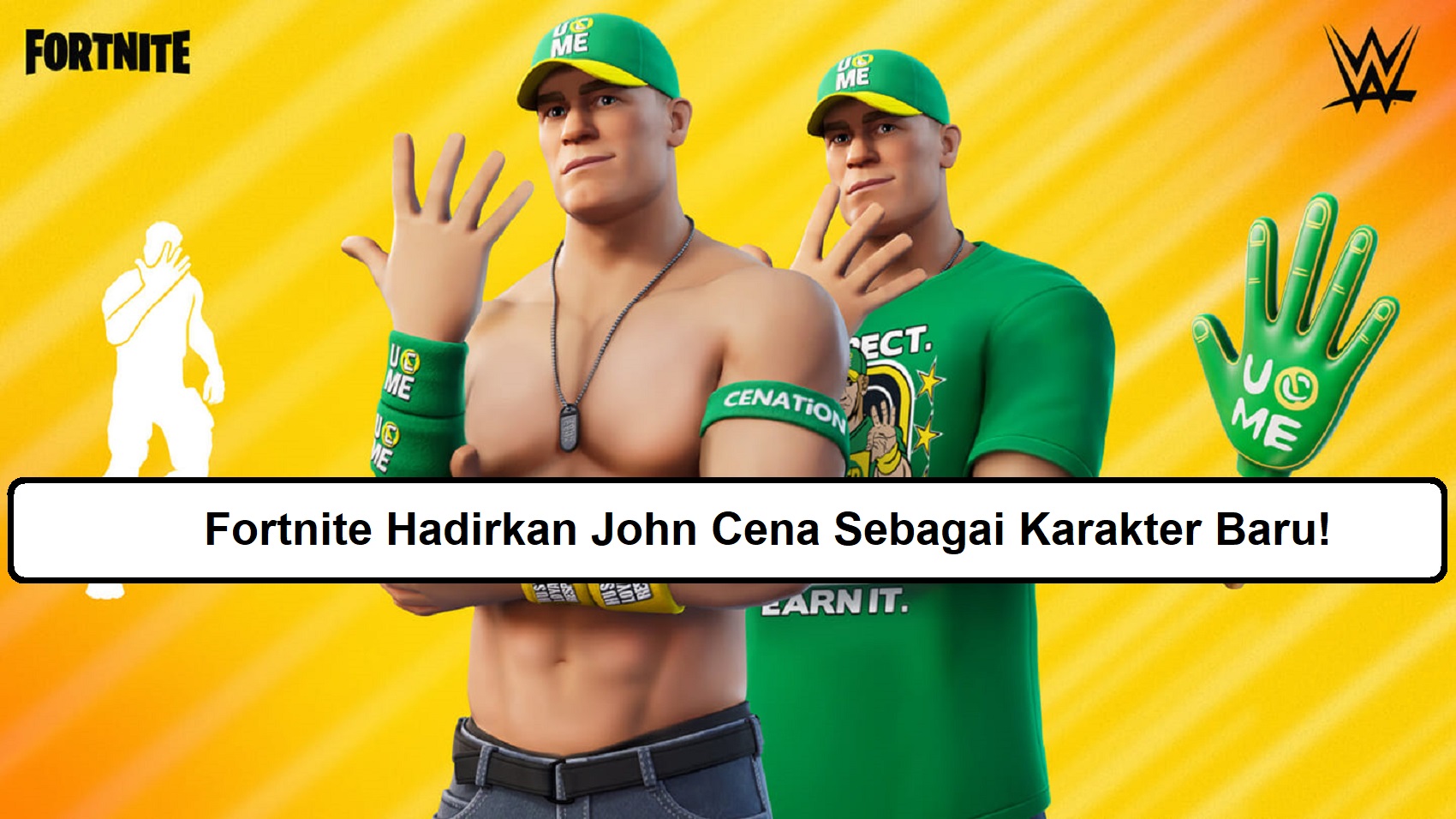 Fortnite Hadirkan John Cena Sebagai Karakter Baru!