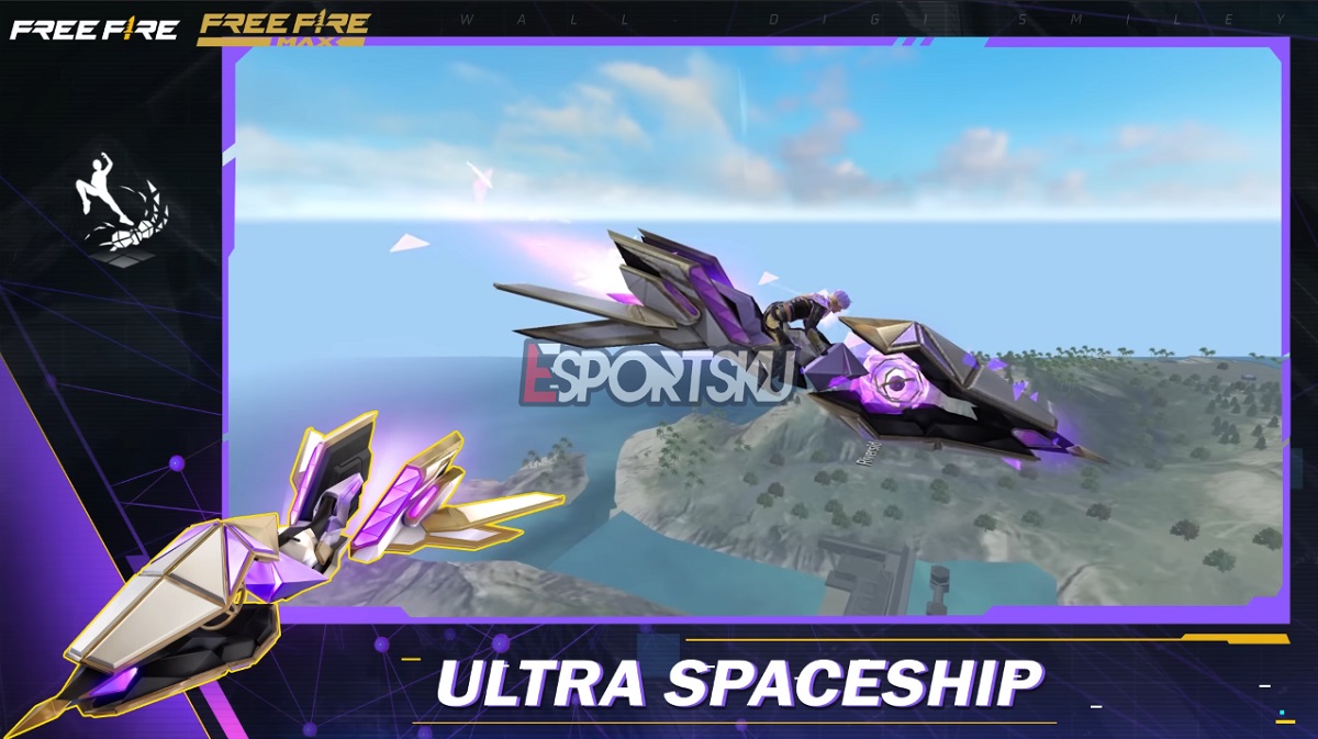 Cara Dapatkan Skywing Ultra Spaceship Free Fire (FF)