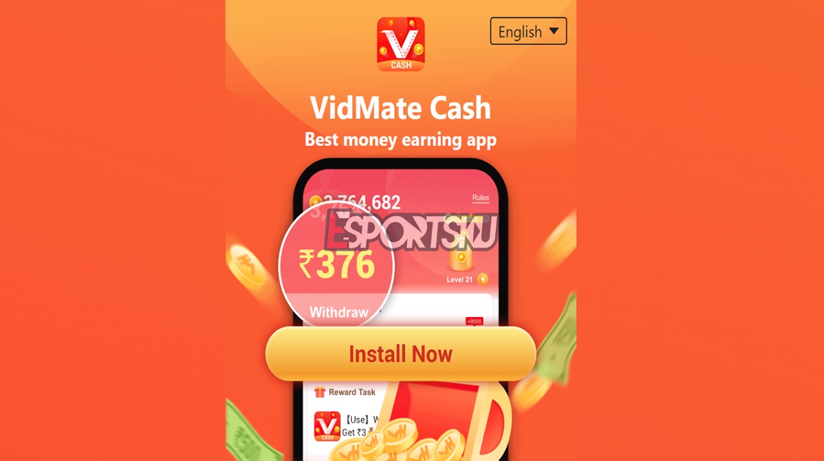VidMate Cash Download dan Cara Daftar