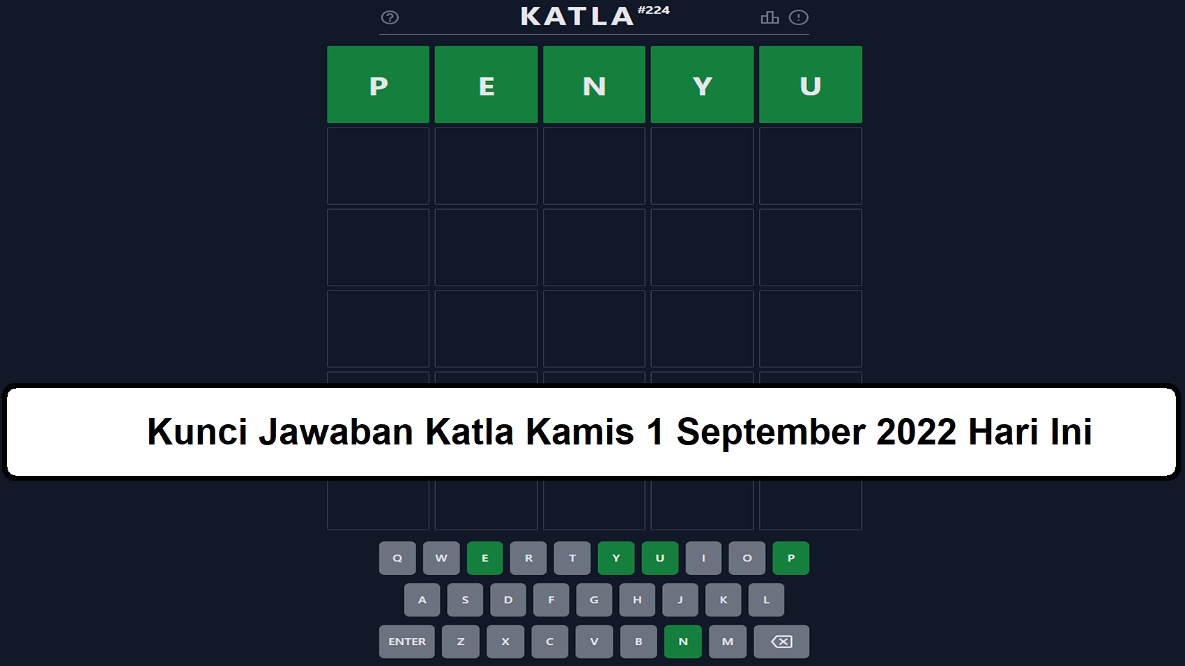 Kunci Jawaban Katla Kamis 1 September 2022 Hari Ini