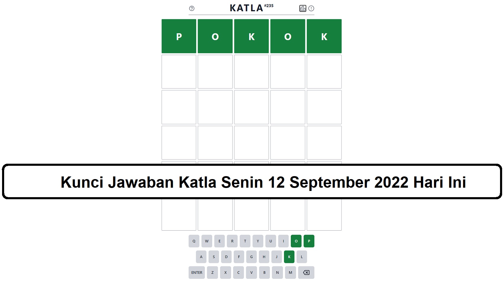 Kunci Jawaban Katla Senin 12 September 2022 Hari Ini