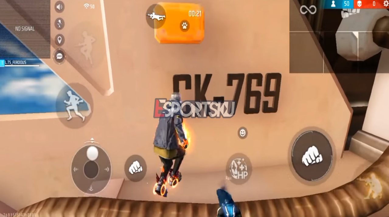 CK-769 Free Fire, Kode Redeem Diamond FF?