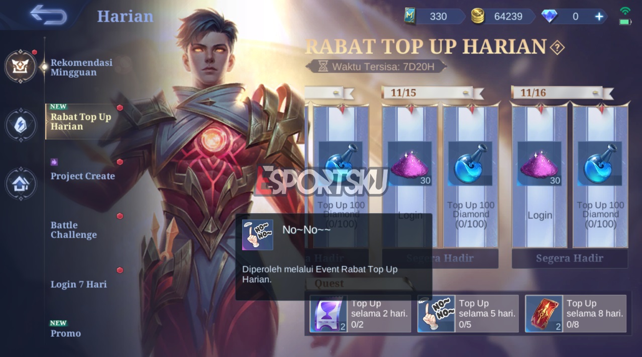 Cara Dapatkan Battle Emote No No Mobile Legends (ML)