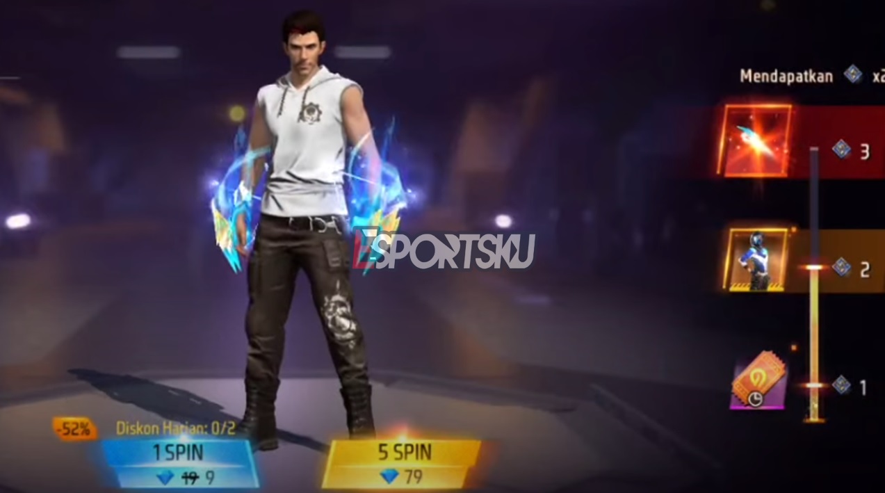 Cara Dapatkan Evo Gun Fist Free Fire (FF)