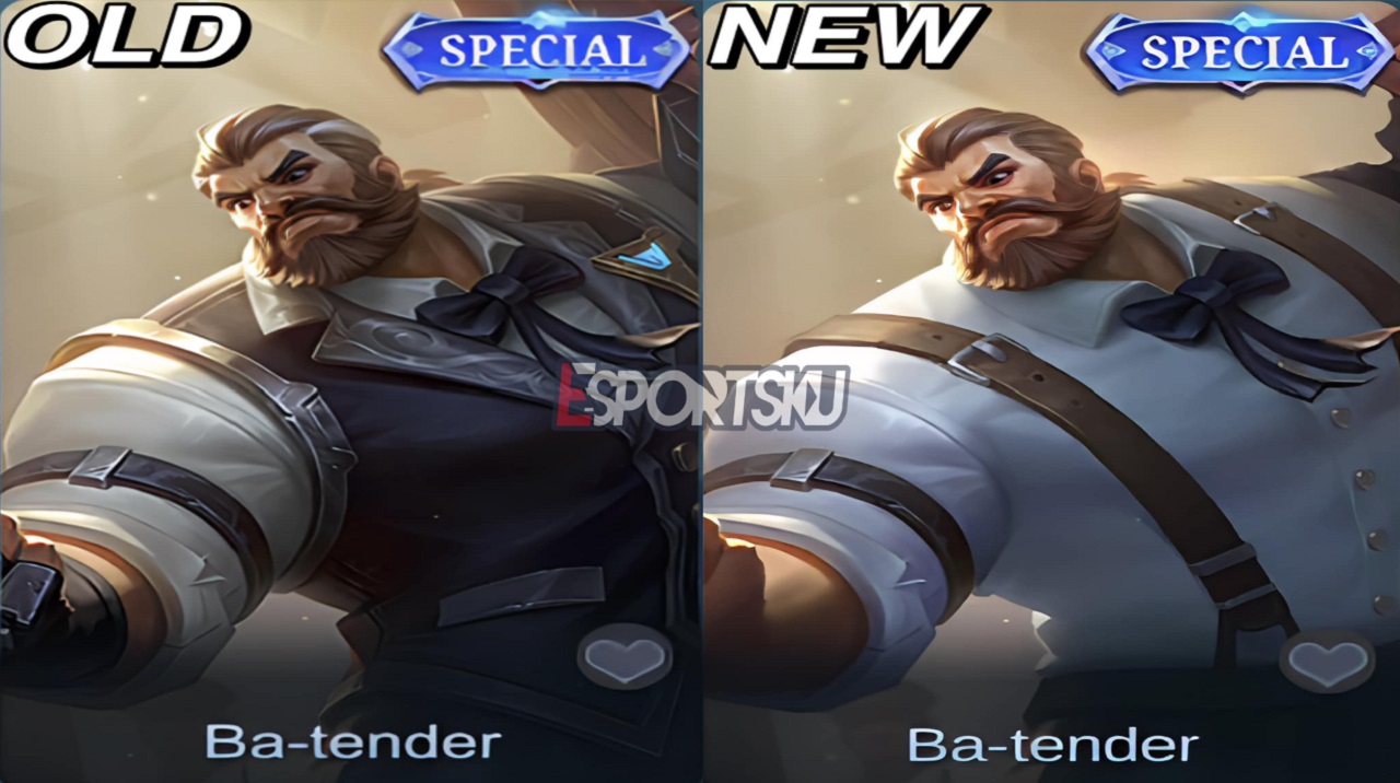 Desain Skin Baxia Ba-tender ML Diubah, Ini Alasannya!