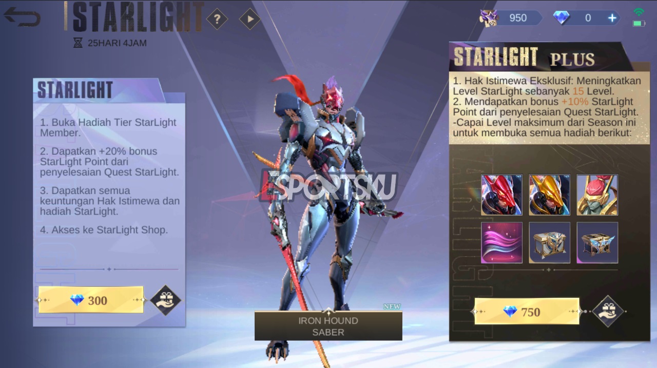 Revamp Starlight Februari 2023 Mobile Legends (ML)