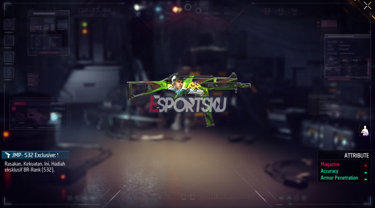 Cara Dapatkan Skin UMP Shirou Free Fire (FF)