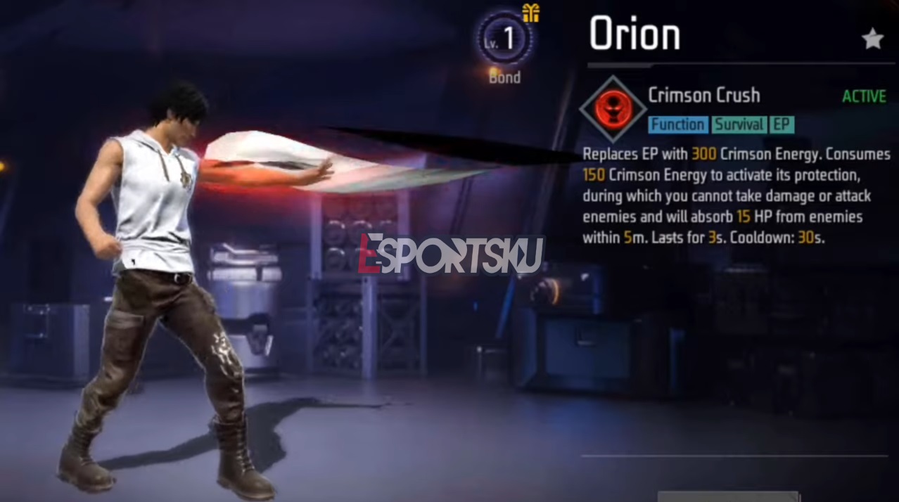 Harga Bundle Karakter Orion Free Fire (FF)