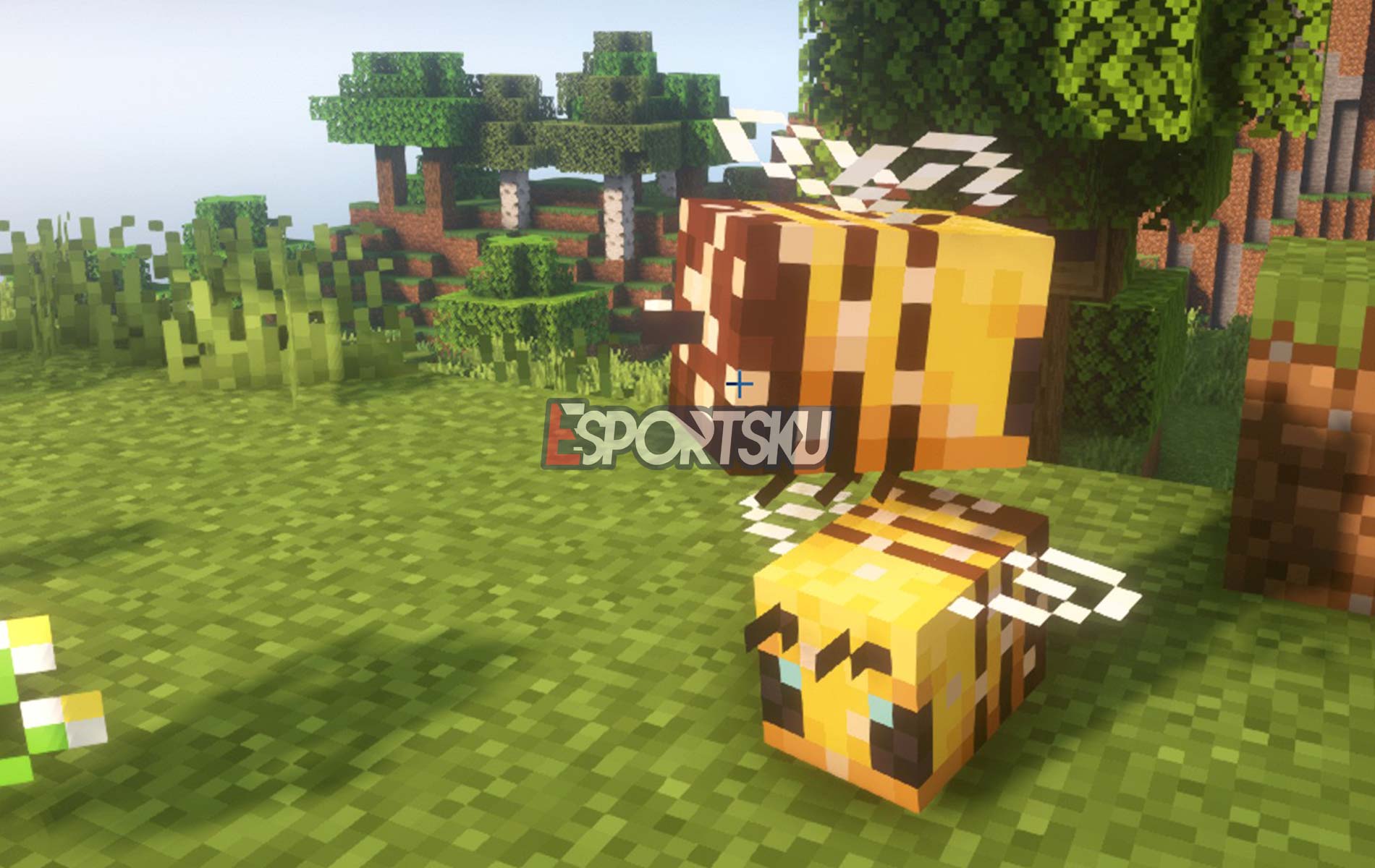 Tips Kabur Dari Serangan Lebah di Minecraft