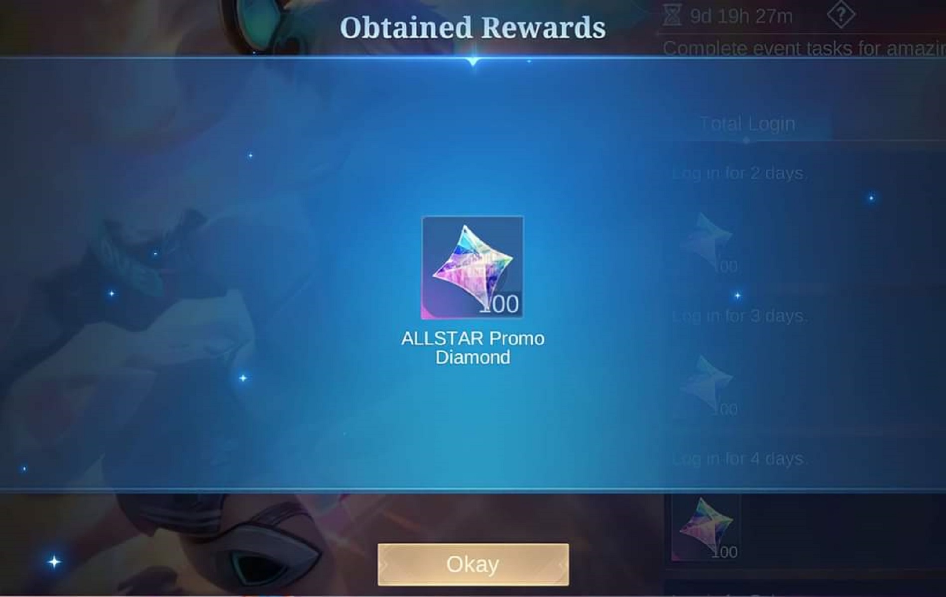 Total Promo Diamond AllStar Mobile Legends (ML)