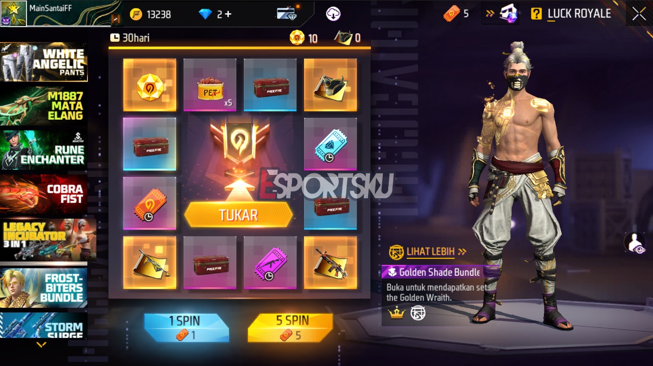 How to Get the Phantom Yin Yang Bundle in Free Fire (FF)