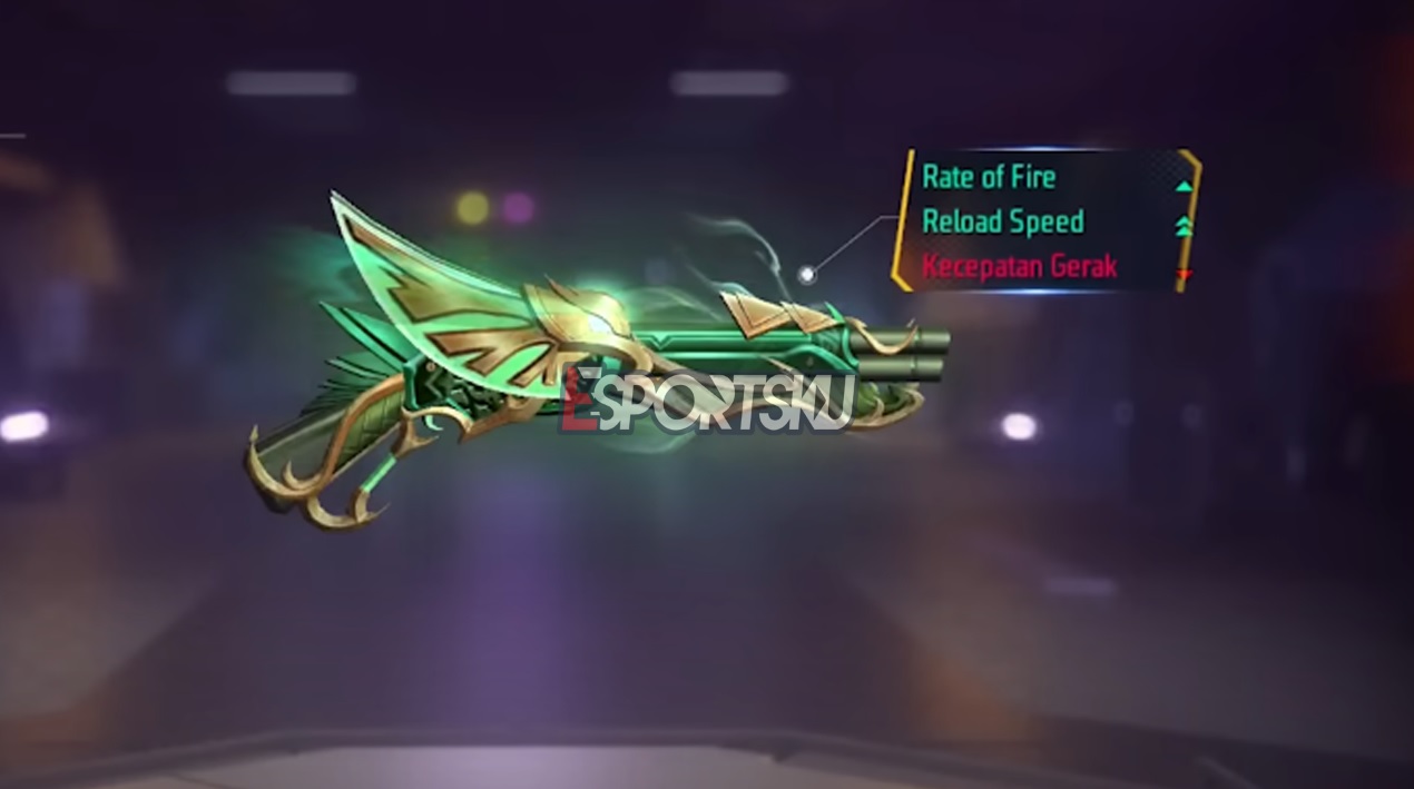 How to Get Gun Skin M1887 Eagle Eyes Free Fire (FF)
