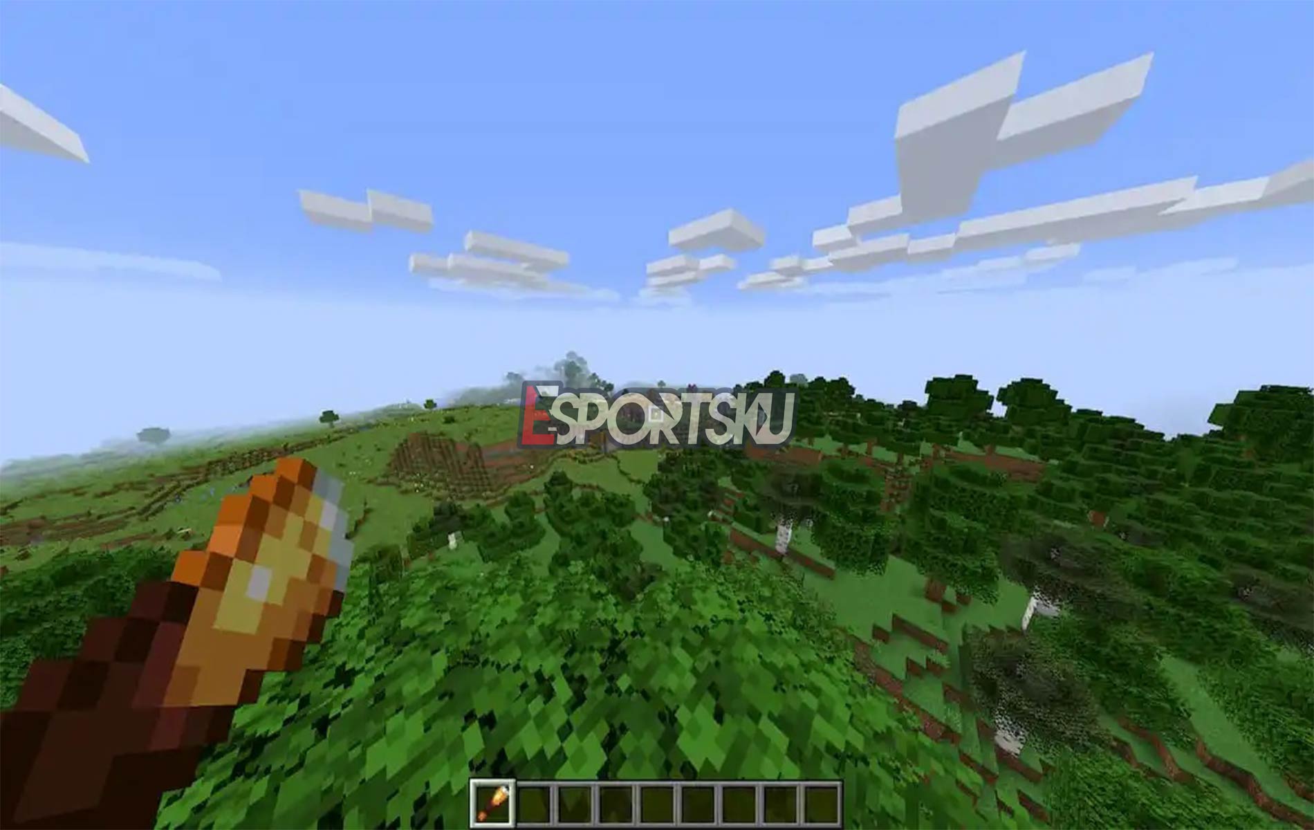 Cara Membuat Spyglass di Minecraft