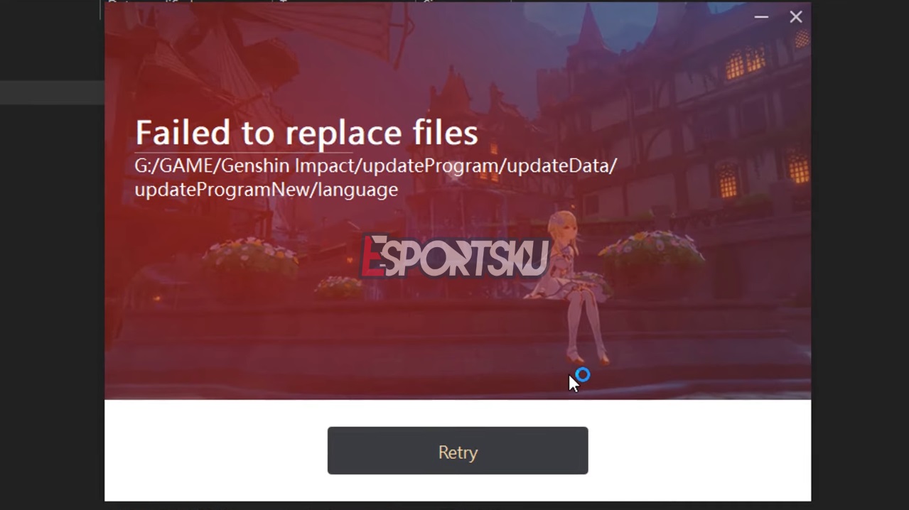 How to Overcome Update File Replacement Failed Genshin Impact