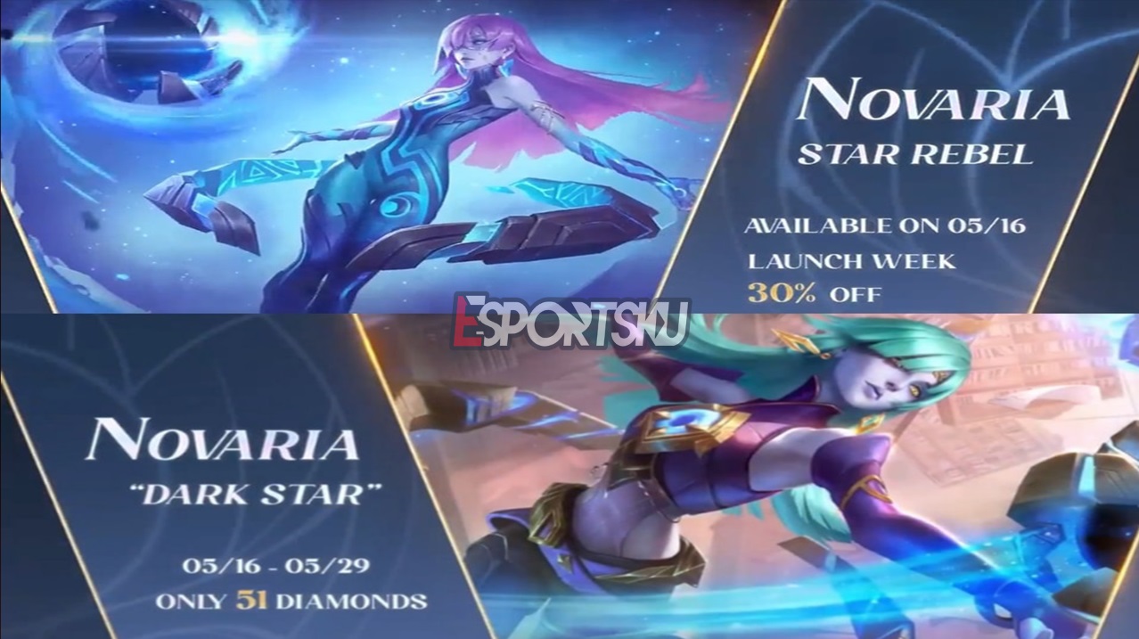 Novaria Dark Star Normal Mobile Legends (ML) Skin Prices