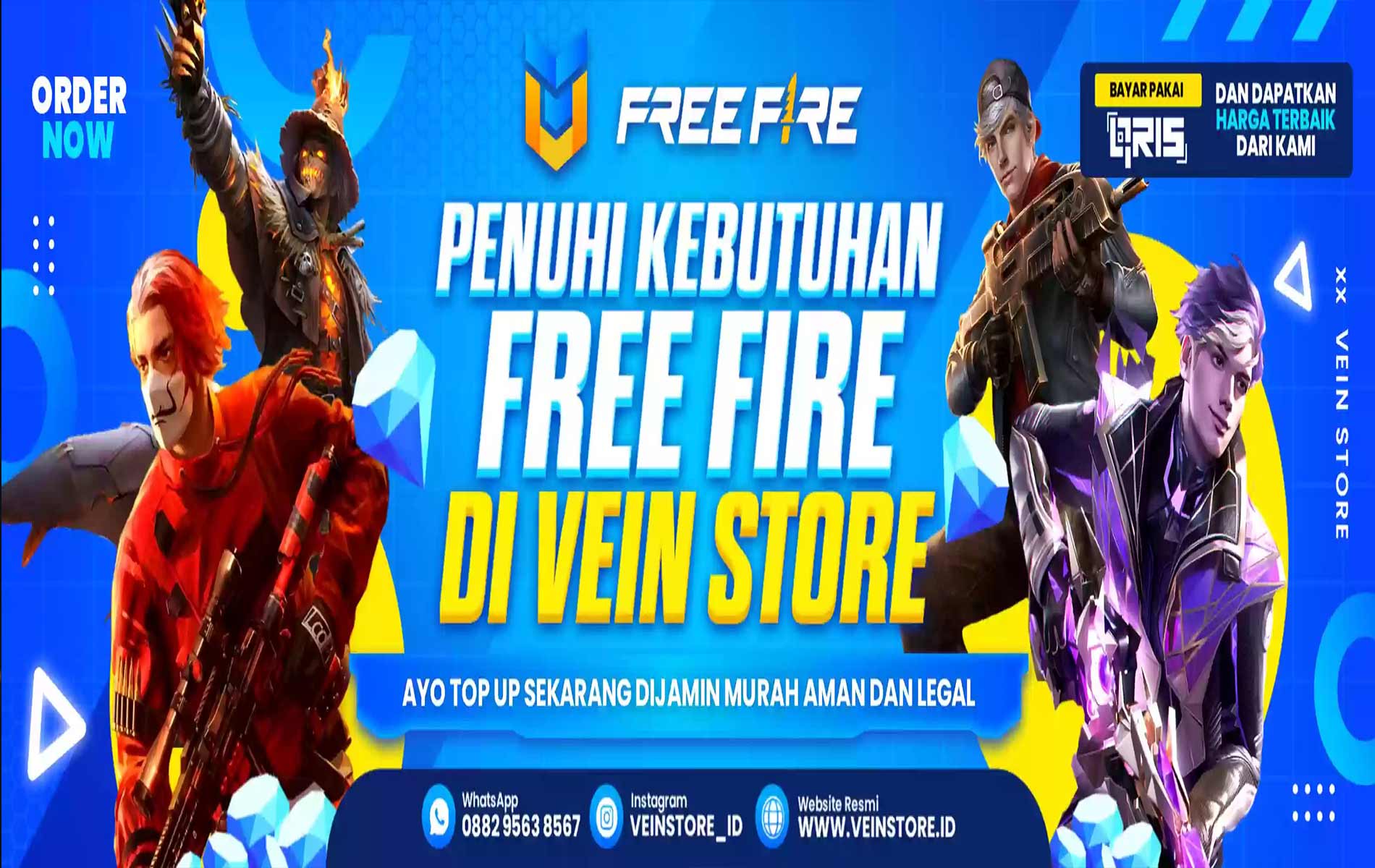Nyari Platform Topup Garena Undawn Murah & Cepat? Veinstore.id Solusinya!