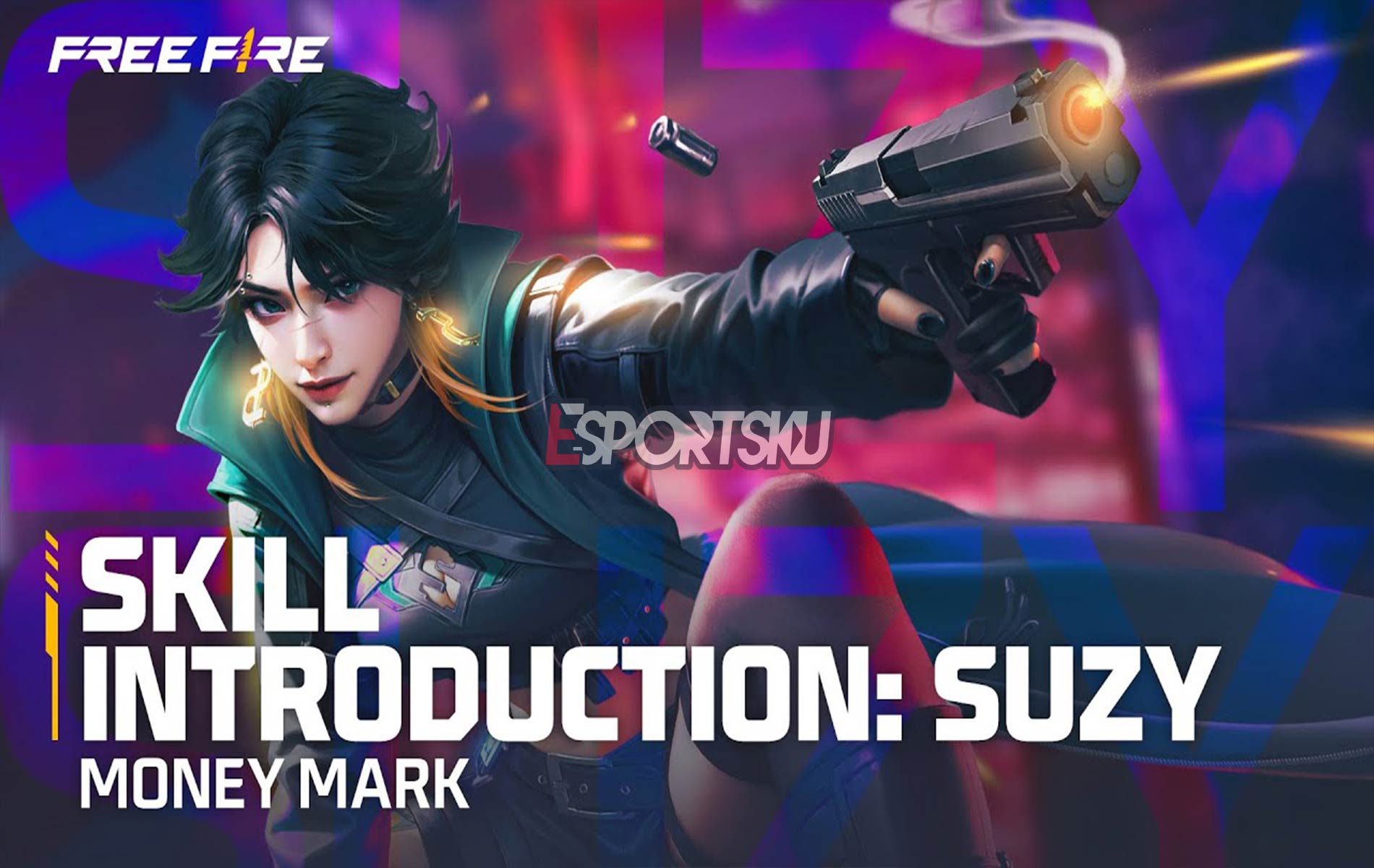 Senjata Karakter Suzy Free Fire (FF) Terbaik