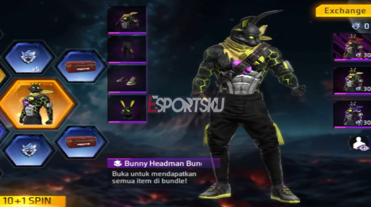 Cara Dapatkan Emote Bunny Action Free Fire (FF)