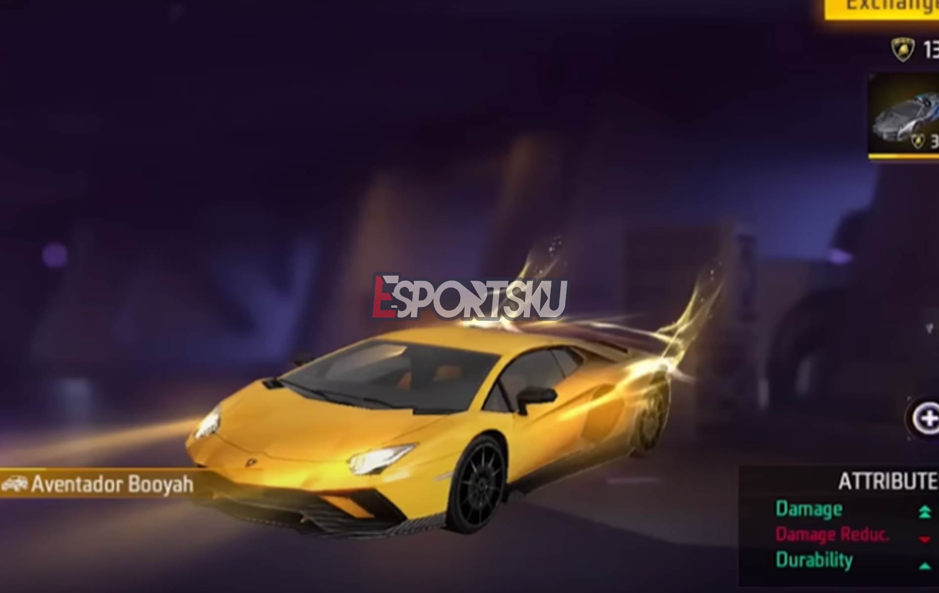 Cara Dapatkan Skin Sports Car Galactic Rider Free Fire (FF)