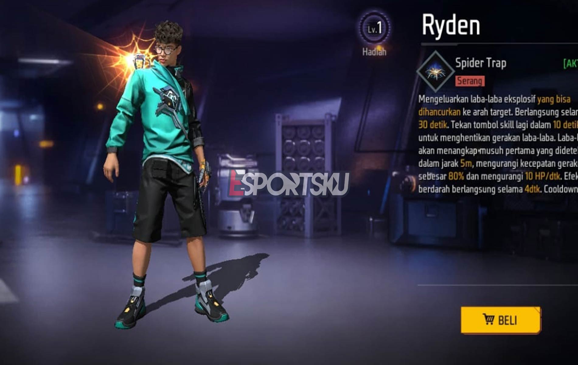 Tips Menggunakan Karakter Ryden Free Fire (FF)