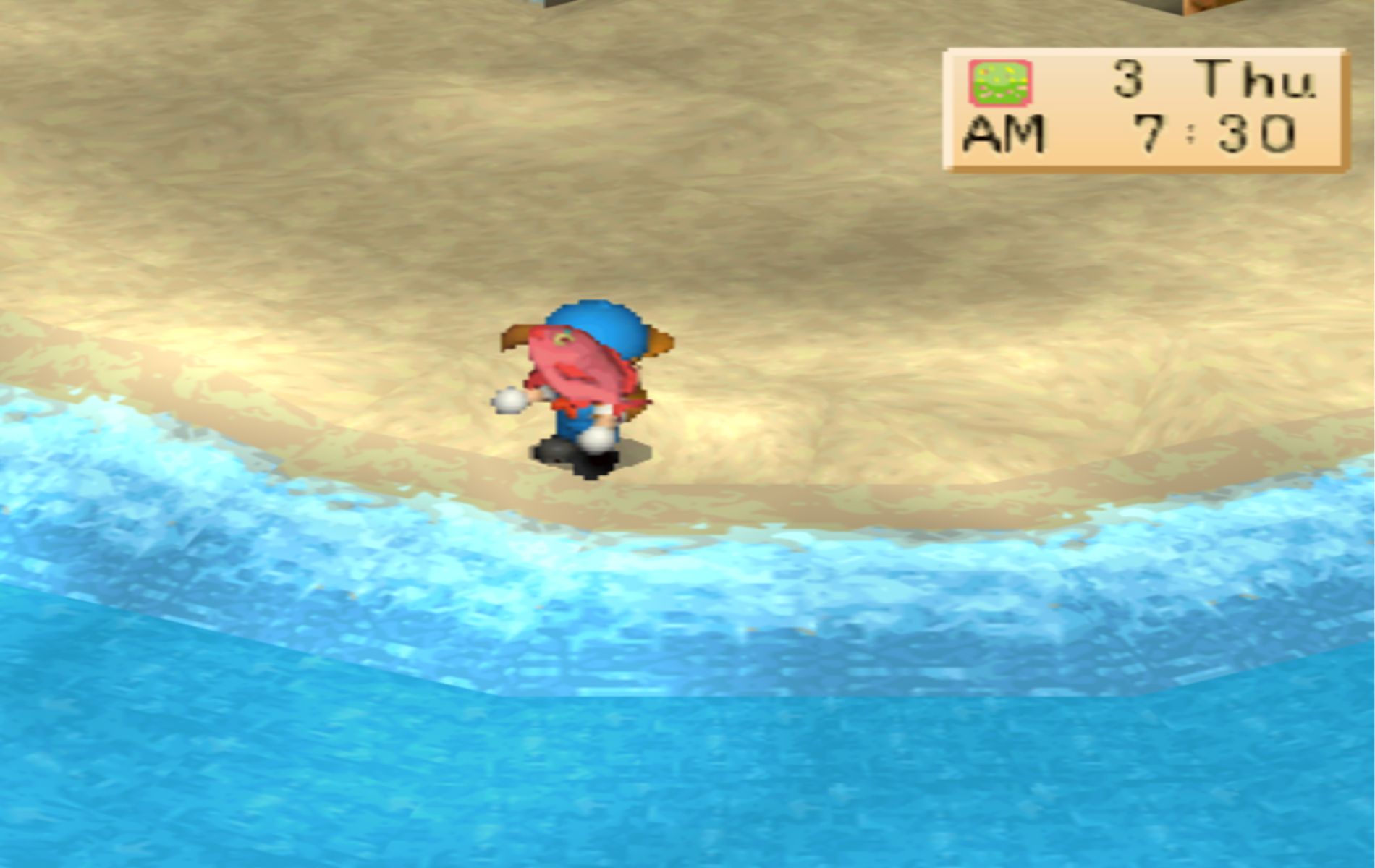 Mendapatkan Ikan Legendaris Harvest Moon: Back to Nature