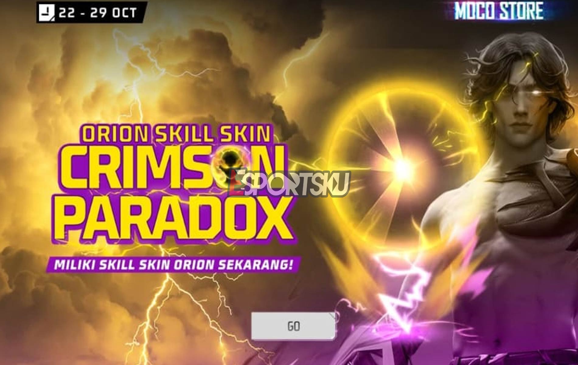 Skill Skin Orion Crimson Paradox FF
