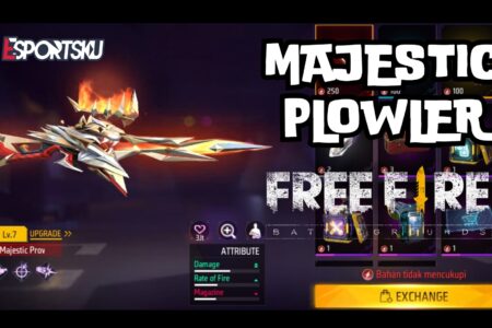 Majestic Prowler Free Fire FF, Begini Cara Mendapatkan Skin Senjata Eksklusif Desember 2024