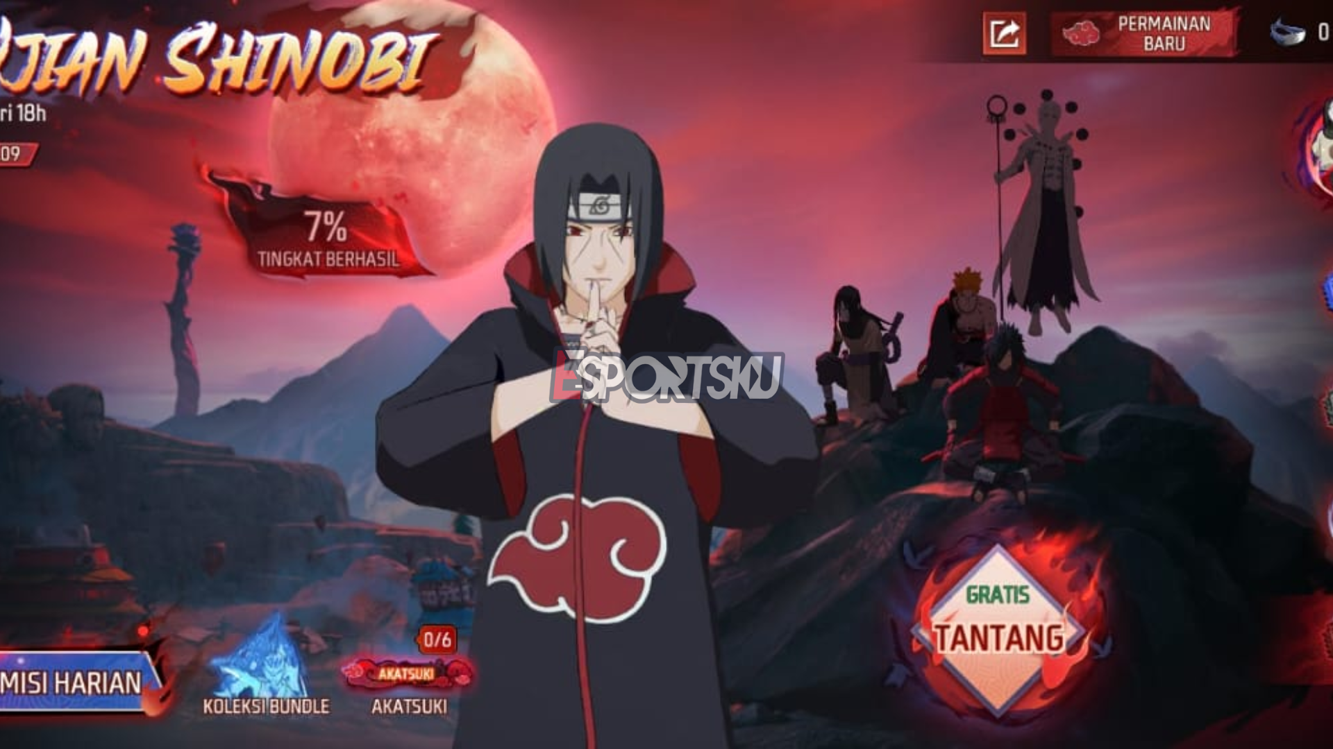 Trik Spin Hemat Bundle Itachi Free Fire (FF)