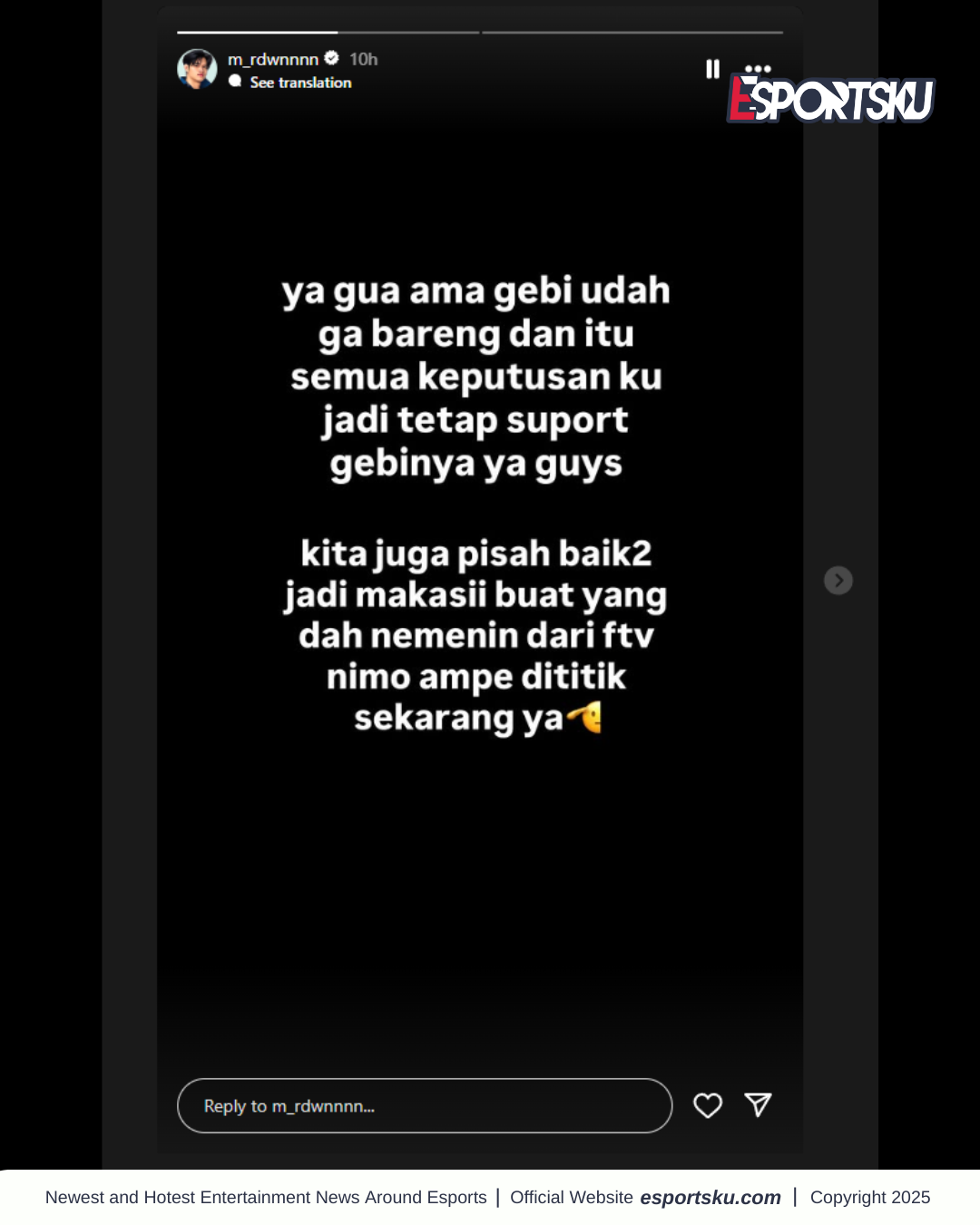 Wann dan Gebi Putus