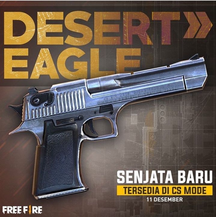 10 Fakta Unik Senjata Desert Eagle Free Fire (FF) Esportsku