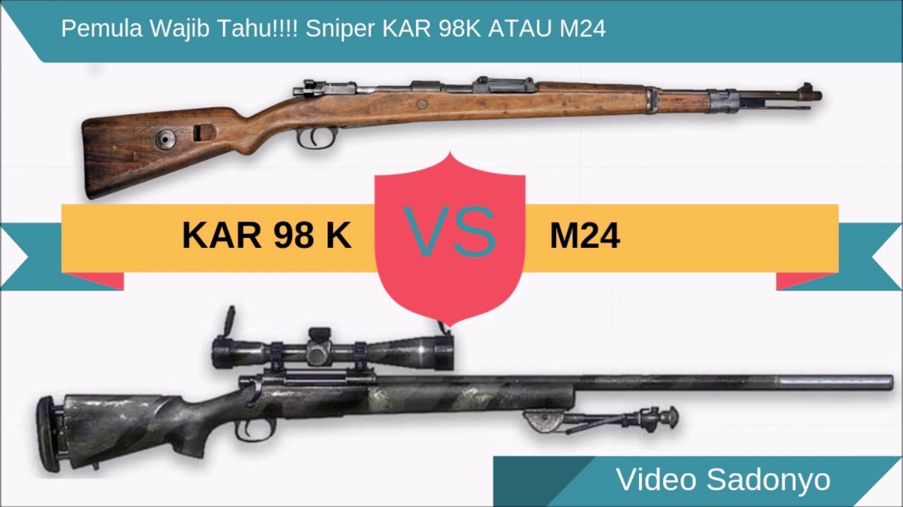 Что лучше kar98k или m24 pubg mobile