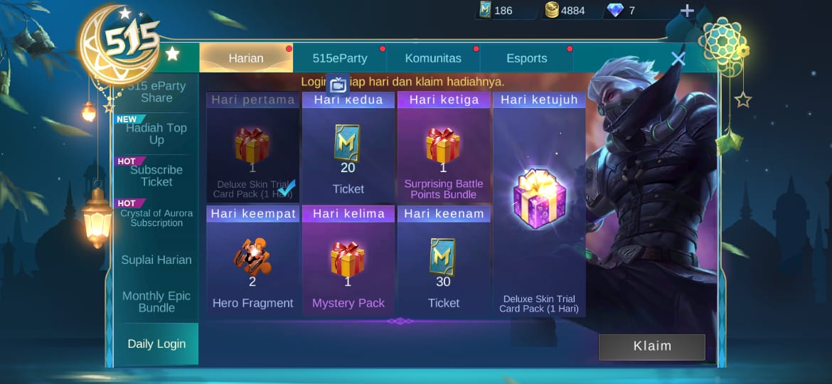 25 Cara Mendapatkan Skin Mobile Legends Gratis Mudah 2020 Esportsku