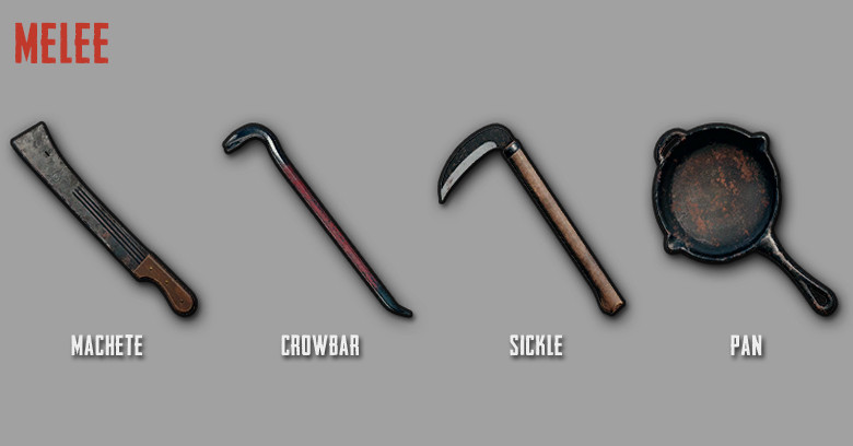 Damage Level Melee Weapon PUBG Mobile, Must Know! - Esports